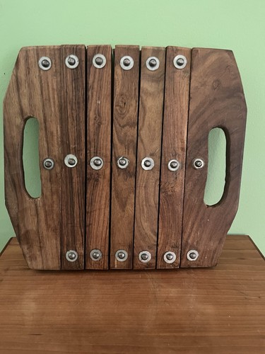 Kainchi Bhangra Giddha Musical Instrument Chhikka Punjabi Folk Wooden Clapper