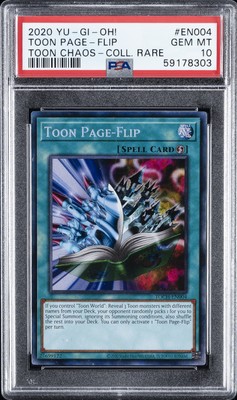 2020 YU-GI-OH! TOON CHAOS COLLECTOR'S RARE #EN004 TOON PAGE-FLIP PSA 10 | eBay 2020 YU-GI-OH! TOON CHAOS COLLECTOR'S RARE #EN004 TOON PAGE-FLIP PSA 10 | eBay