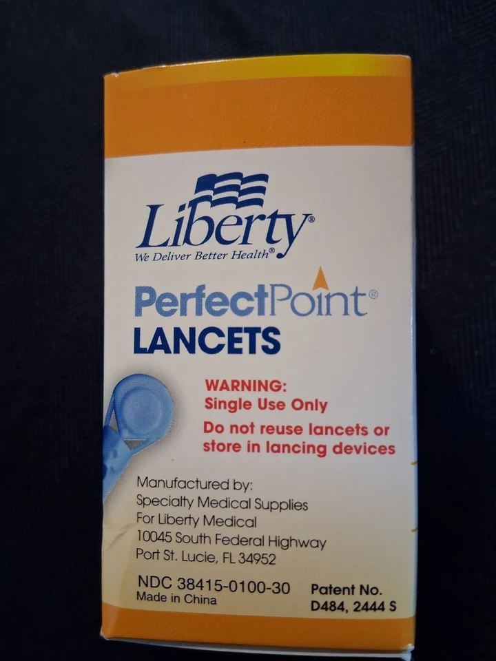 2 Boxes, Lancets Perfect Point 30 Gauge , 100 Sterile Lancets - Image 3 of 4