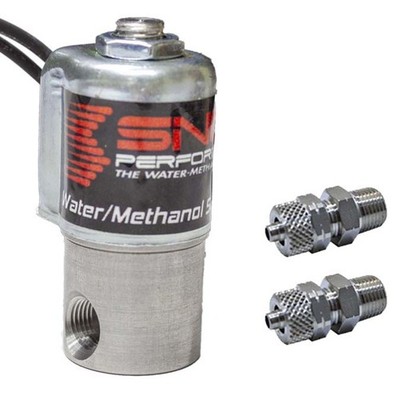 Snow Performance High Flow Wasser-Methanol Magnetspule Upgrade Quick-Connect Fitt...