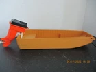 RARE 1970'S GI JOE ADVENTURE TEAM TOY BOAT MOTOR & PYGMY GORILLA BOAT