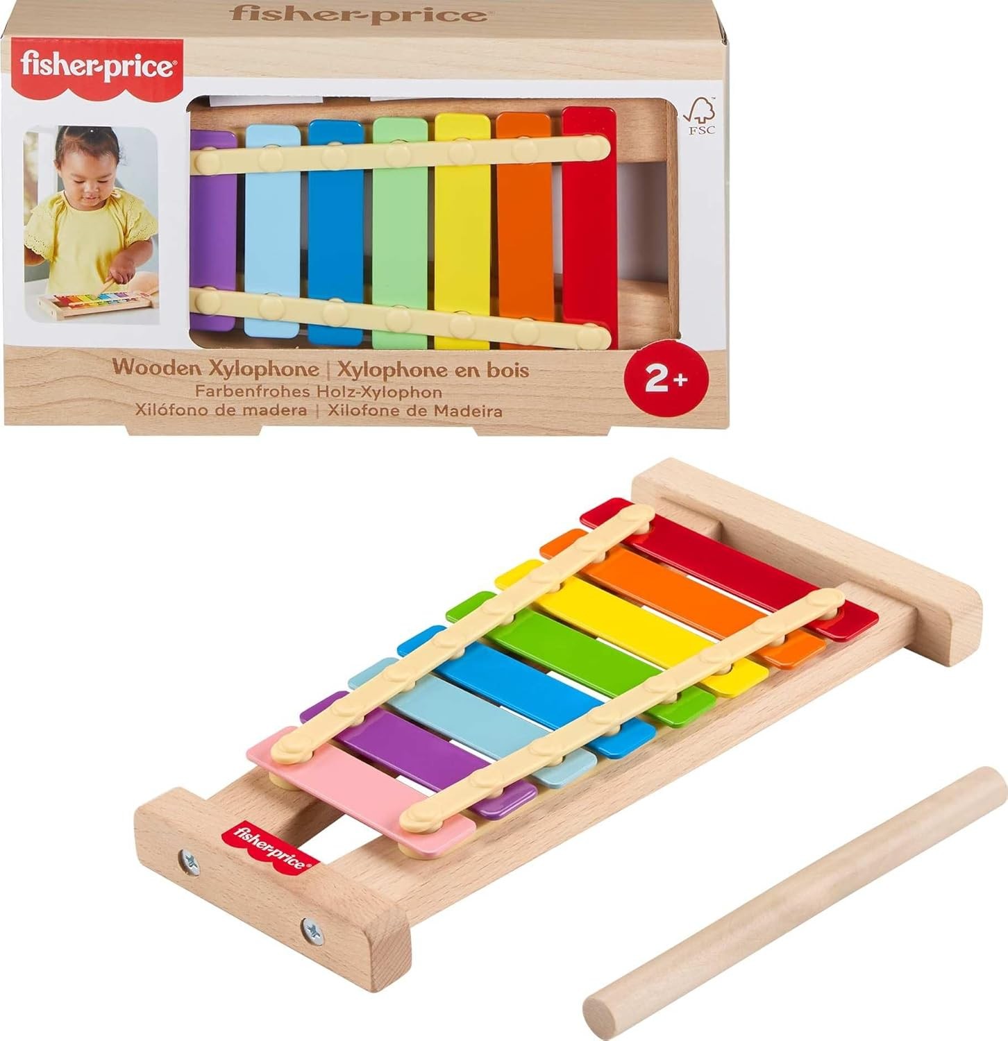 Fisher-Price Xilofono In Legno - Giocolandia