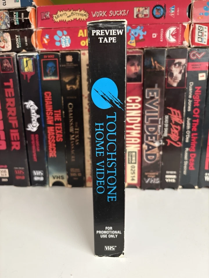 Dick Tracy Preview VHS Tape Touchstone Home Video Screener VERY RARE  - Image 2 of 4