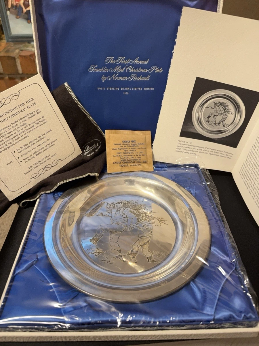norman rockwell silver in Franklin Mint Collector Plates | eBay