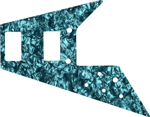 WD Custom Pickguard For Left Hand Gibson 1966-1970 And 1975-1982 Flying V Or ...