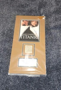 "Titanic" Custom Matted Movie Display with Actual Piece of Prop Ship  - W/COA