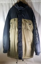 FUBU Sport Mens XL Reversible Puffa Jacket 90s Avionics performance team Rare