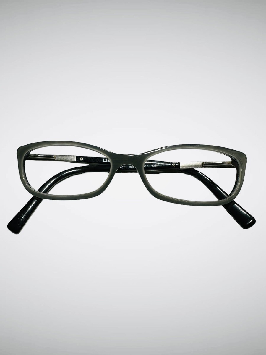 DKNY DY 4621 3051 Gray Black Horn Authentic Eyeglasses Frames 50