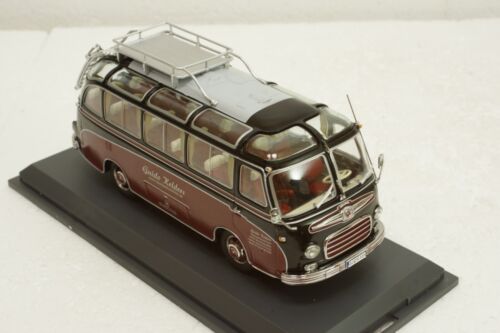 Setra S6 brown/red, 450284300, Schuco 1:43 - Picture 8 of 10