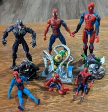 Spider-Man Lot Of 9 Action Figures Venom Doc ...