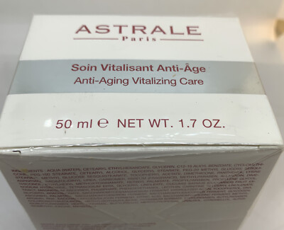 Venus Astrale Paris Anti-Aging Nourishing Vitalizing Care 1.7 oz NEW IN BOX