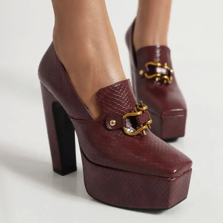 Platform Thick High Heels In Women's Heels for sale | eBay Platform Thick High Heels In Women's Heels for sale | eBay