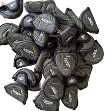 NEW TOP FLITE GAMER Small Mallet Head Headcover / Gray/Green Color Head Cover