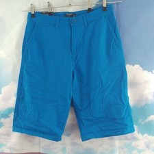 Springfield blue Chino Shorts 32. Cotton UK men's size W32 L13