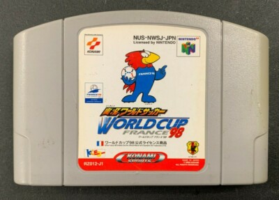 VINTAGE JAPANESE NINTENDO N64 WORLD CUP FRANCE 98 KONAMI SPORTS