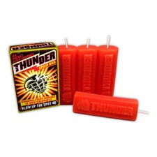 THUNDER SKATEBOARD WAX  FIRECRACKER CURB WAX