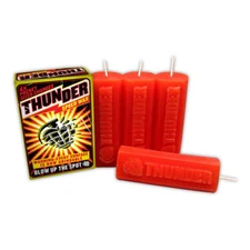 THUNDER SKATEBOARD WAX  FIRECRACKER CURB WAX