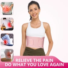 Lower Back Brace Lumbar Support Work Belt for Pain Relief Men Women Adjustable