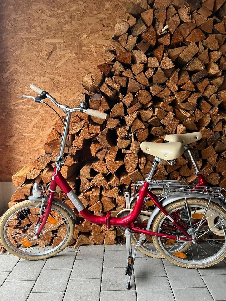 Ortler fast rocket fahhrad 20 zoll (zusamenklappbares) rot - Bild 1 von 1