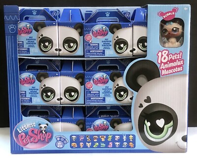 Littlest Pet Shop Gen G7 Mystery Pet Blind Box Full Set All 18 w Display  2024