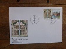 DENMARK 2017 PALACES SET 2 STAMPS FDC FIRST DAY COVER