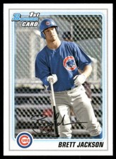 Brett Jackson 2010 Bowman Prospects #BP93 Chicago Cubs