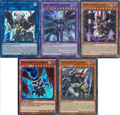 Yu-Gi-Oh! Competitive Complete Darklord Deck! Condemn *Tournament Rdy* + Bonus!