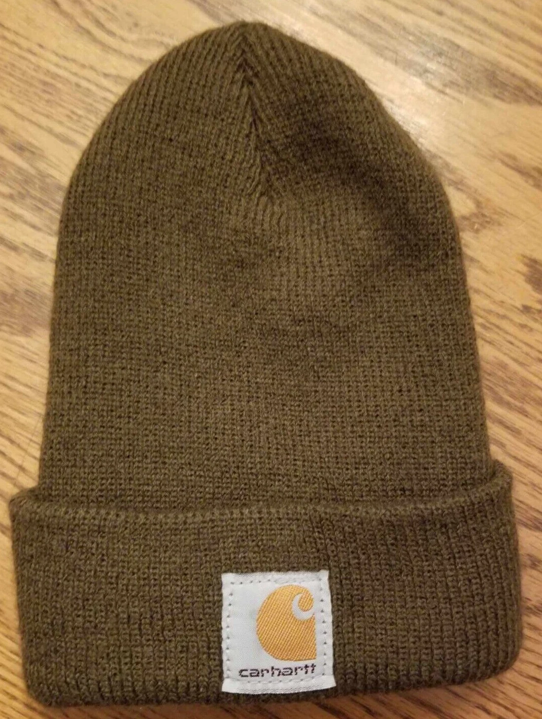 Carhartt Hat Baby Toddler Beanie Knit Classic Logo Retro UNISEX Farmer rancher