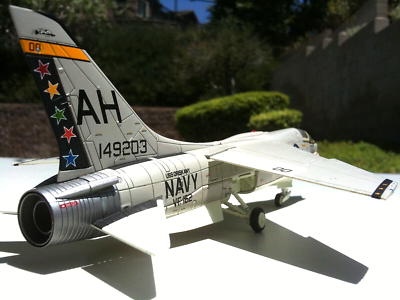 Century Wings Vought F8E Crusader USN VF-162 Hunters, USS Oriskany