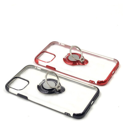 Für IPHONE 6 11 Pro Max Handy Hülle Mit Magnetisch Ring Halter Ständer Klar