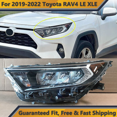 #ad #ad LED Headlight Replacement for 2019 2022 Toyota RAV4 LE XLE Chrome Driver Left $126.99