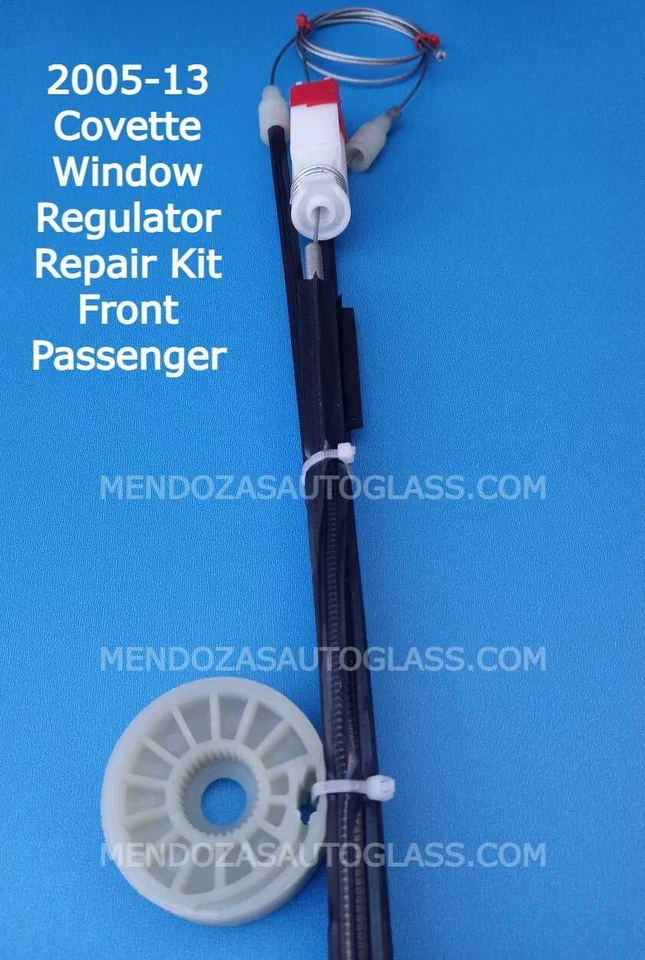 Kit de reparación regulador ventana Corvette 2005-13 pasajero delantero Foto 2 de 2