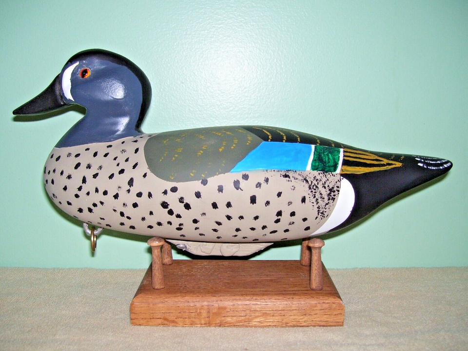 BLUE WING TEAL DECOY eBay