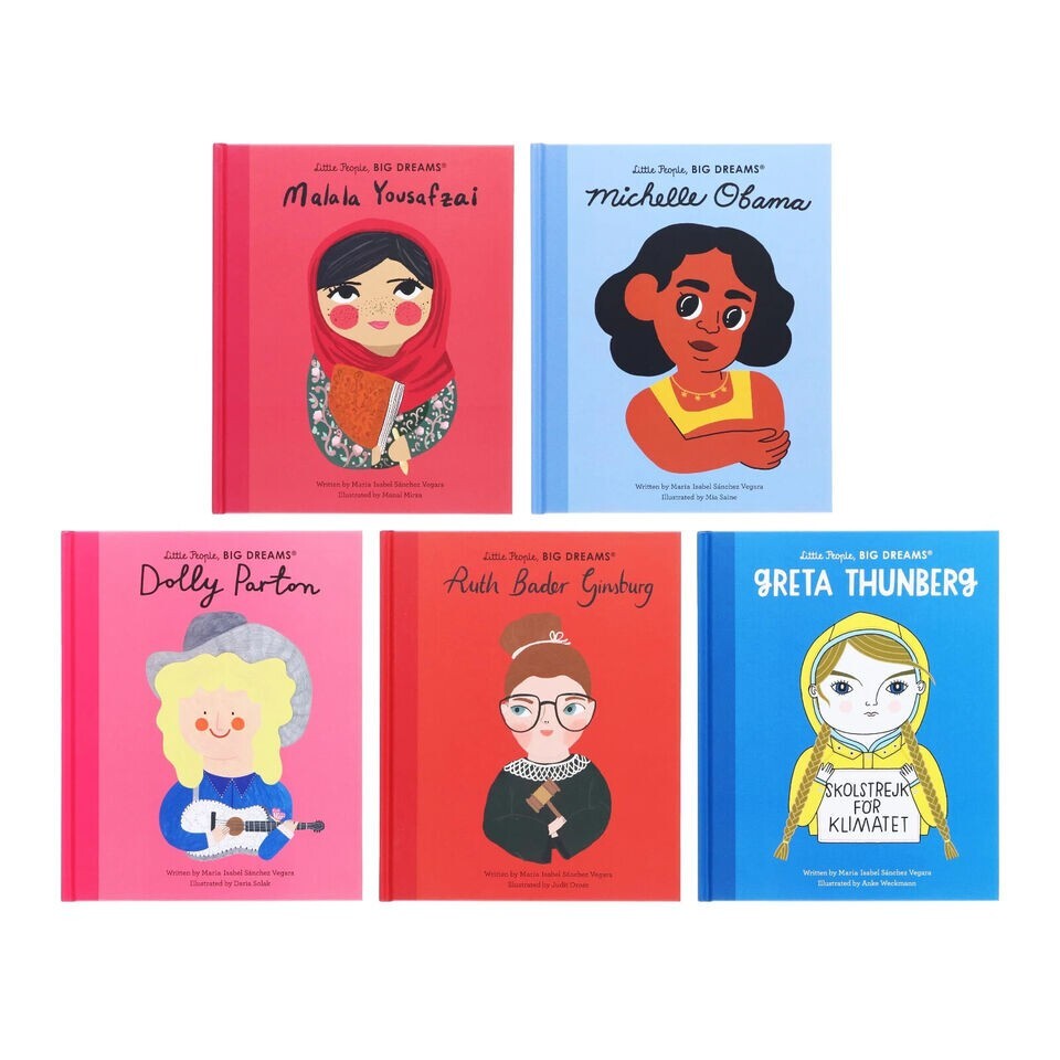 Little People, Big Dreams Groundbreaking Women Collection 5 Books Set