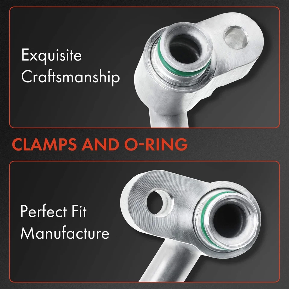 Nueva línea de manguera de descarga de refrigerante de aire acondicionado para Ford Mustang 2011-2014 V8 5,0 L 5,4 L Foto 3 de 4