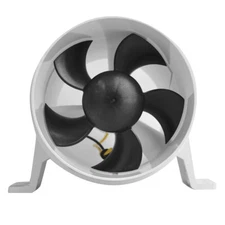 Attwood Marine Boat 4 inch In-Line Bilge Blower 12V 200 CFM Turbo 4000 Series II