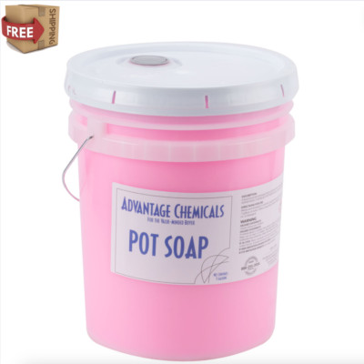 5 Gallon Restaurant Kitchen Pot & Pan Sink Detergent Liquid Dish Soap (640 oz.)