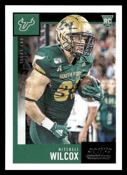 2020 Score #409 Mitchell Wilcox Rookie South Florida Bulls