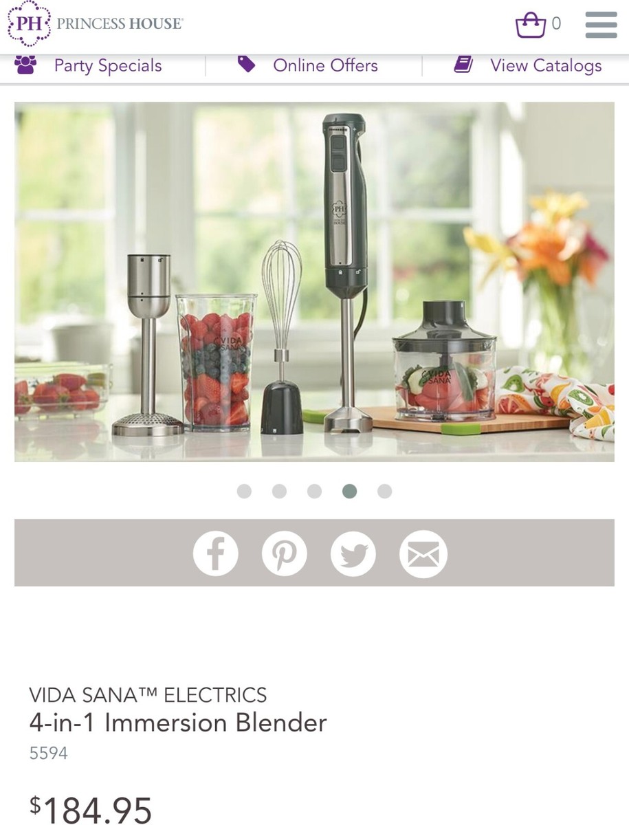 Batidora Licuadora Vida Sana Princess House