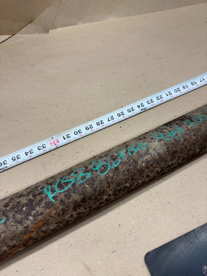 1980-1986 FORD F150 REGULAR CAB SHORTBED 4WD REAR DRIVESHAFT LINE T170 300-6 45" - Image 4 of 4