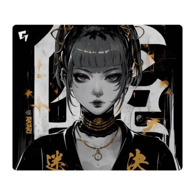 GLSSWRKS Akari Premium Glass Mousepad Gaming Mousepad Gold GLSSWRKS Akari Premium Glass Mousepad Gaming Mousepad Gold