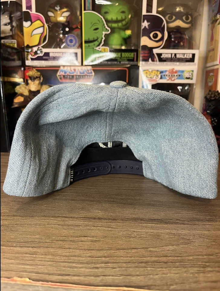 Raro Huf Snapback Lavado Claro Denim Circle H Foto 4 de 4