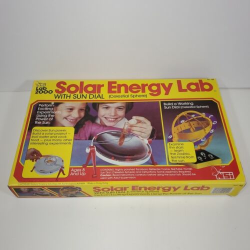 Kit laboratoire d'énergie solaire NSI Lab 2000 sphère céleste NEUF boîte ouverte - jamais utilisé - Photo 1/16