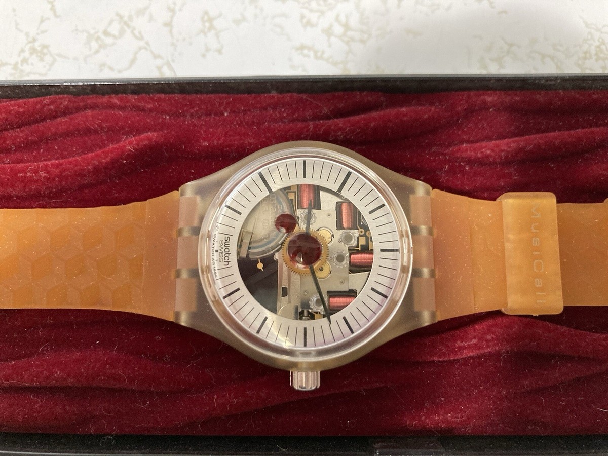 Vintage Swatch Peter Gabriel Musical SLZ106 1995 Vintage Swatch Peter Gabriel Musical SLZ106 1995