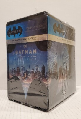 新品 バットマン 1989–1997 4K ブルーレイ 4枚セット Amazon.com: Batman: 4 Film Collection 1989-1997 [4K UHD