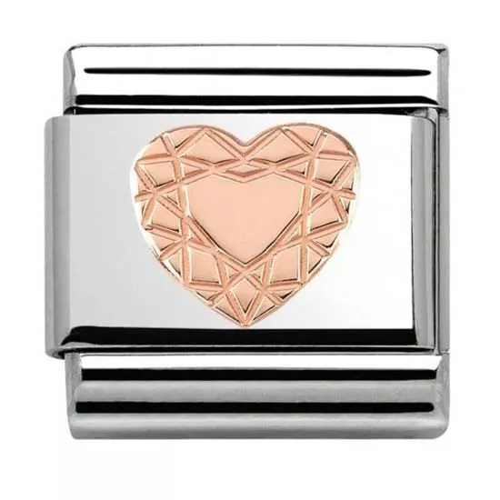 Rose gold nomination charms cheap ebay