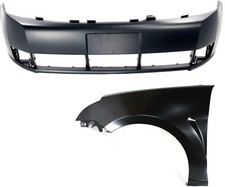 Front Bumper Cover For 2008-2011 Ford Focus 2-piece Kit With Left Driver Side