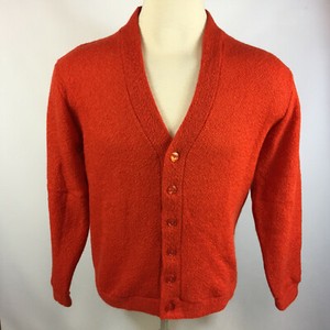 vintage orange sweater