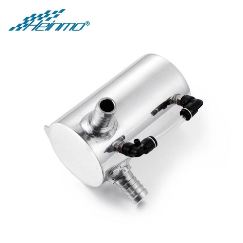 500ml Oil Catch Can Breather Tank Reservoir 19mm 3/4" Barb Polished Universal - Picture 4 of 6