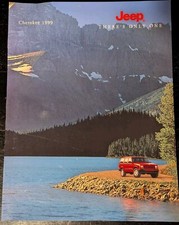 1999 Jeep Tj Original Car Sales Brochure Catalog 11 Pages 1999 Jeep Tj Original Car Sales Brochure Catalog 11 Pages